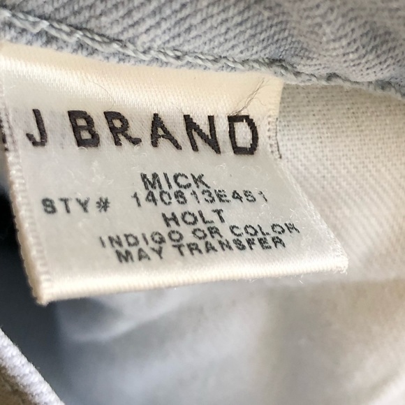 J Brand Light Blue Mick Holt Skinny Jeans 30 - Picture 9 of 11